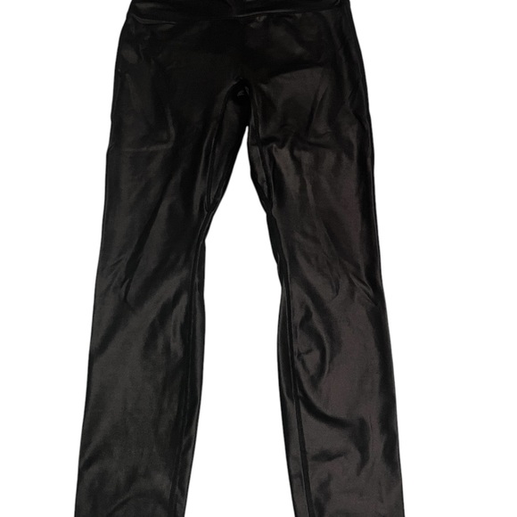 Fabletics Black Pleather Leggings - Picture 5 of 5